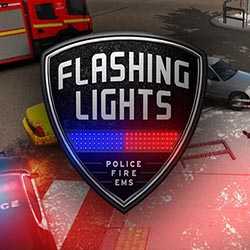 Flashing Lights Police Fire EMS