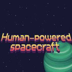 Human-powered spacecraft