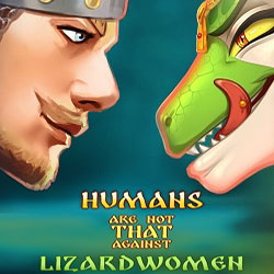 Humans are not that against Lizardwomen Download