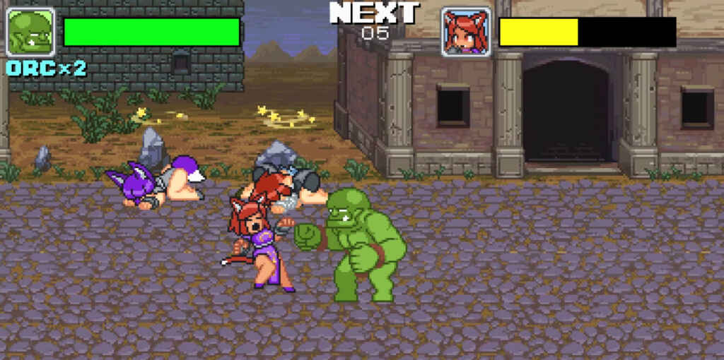 Monster Girl Conquest Records Battle Orc (B14349548)