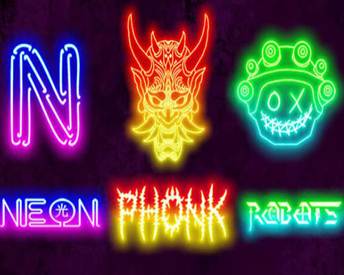 Neon Phonk Robots PC Free Download