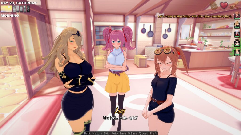 Hero's Harem Guild PC Free Download (v0.1.2.3b)