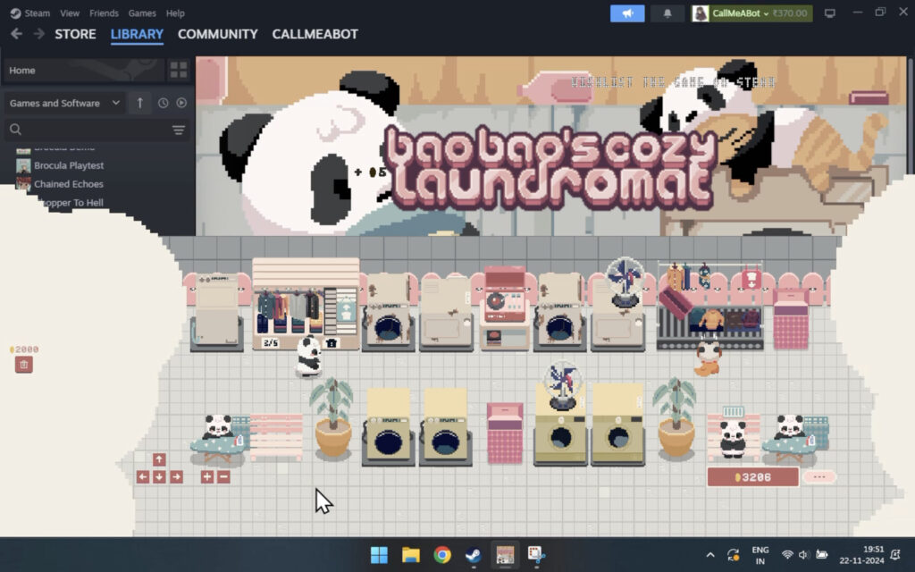 Bao bao's cozy laundromat free download (build 20974825) - 2