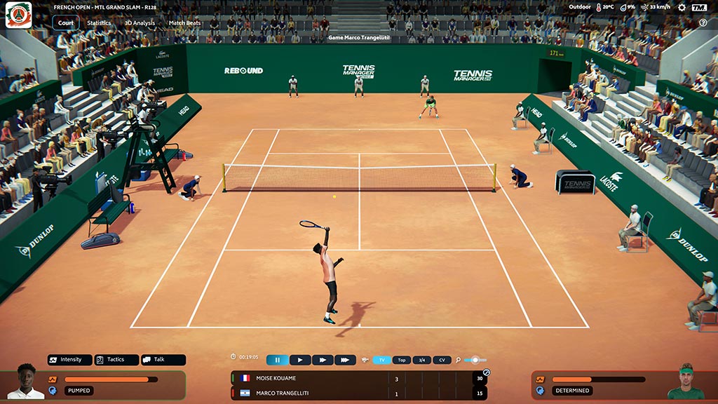 Tennis Manager 25 PC Free Download (v5.0.951)
