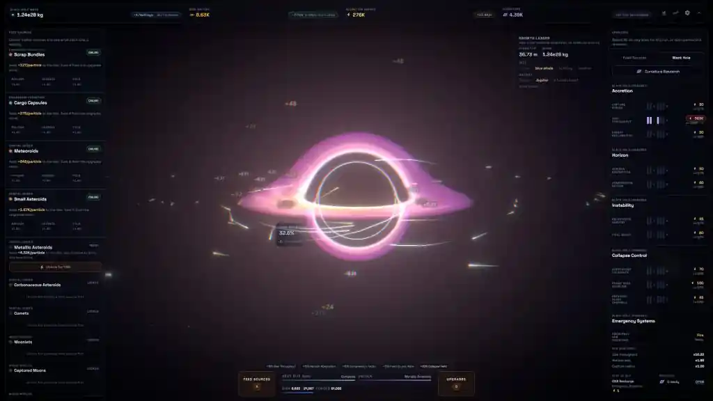 How to grow a black hole pc (final)