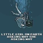 Little Girl On Earth Asking Why She Asking Why (B22311457)