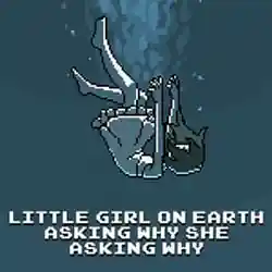Little Girl On Earth Asking Why She Asking Why (B22311457)