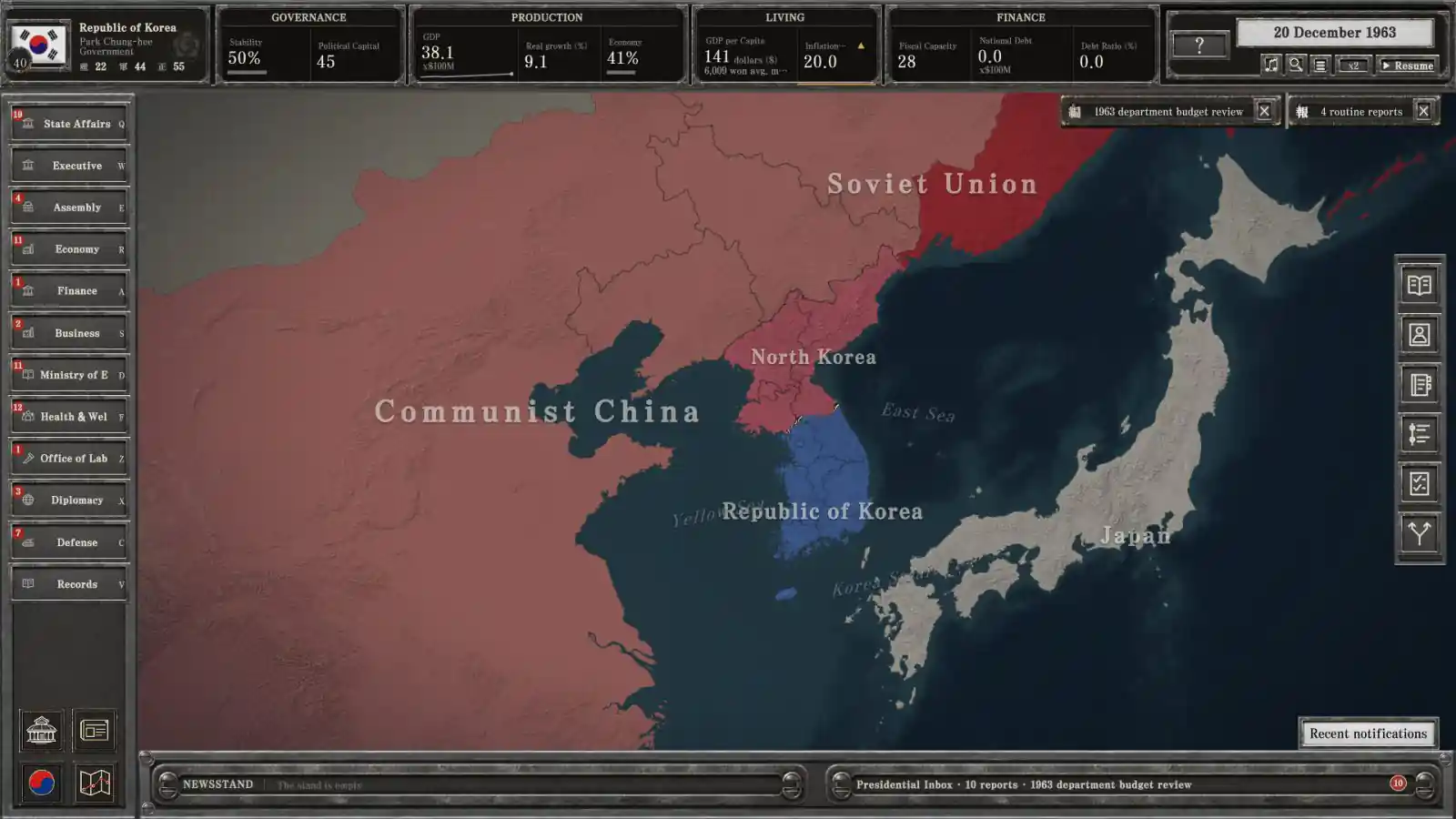 For the Fatherland: Chronicle of Park Chung-hee (v1.05) For the Fatherland: Chronicle of Park Chung-hee (v1.05)