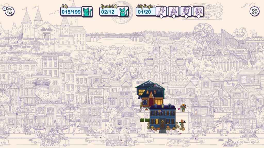 Hidden Cats in Spooky Town Free Download