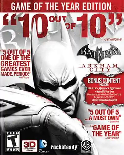 Batman Arkham City Game of The Year Edition Free