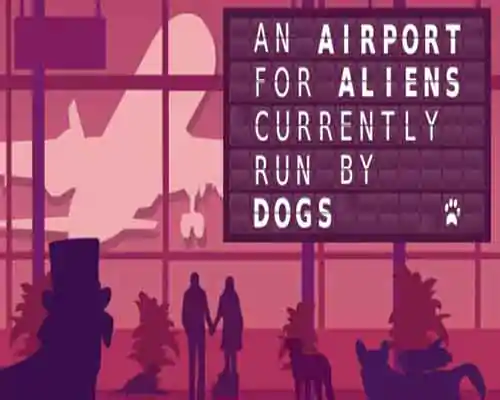 An airport for aliens currently run by dogs free - 1