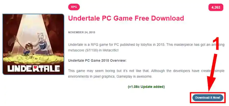 Download instructions on freegamesdl
