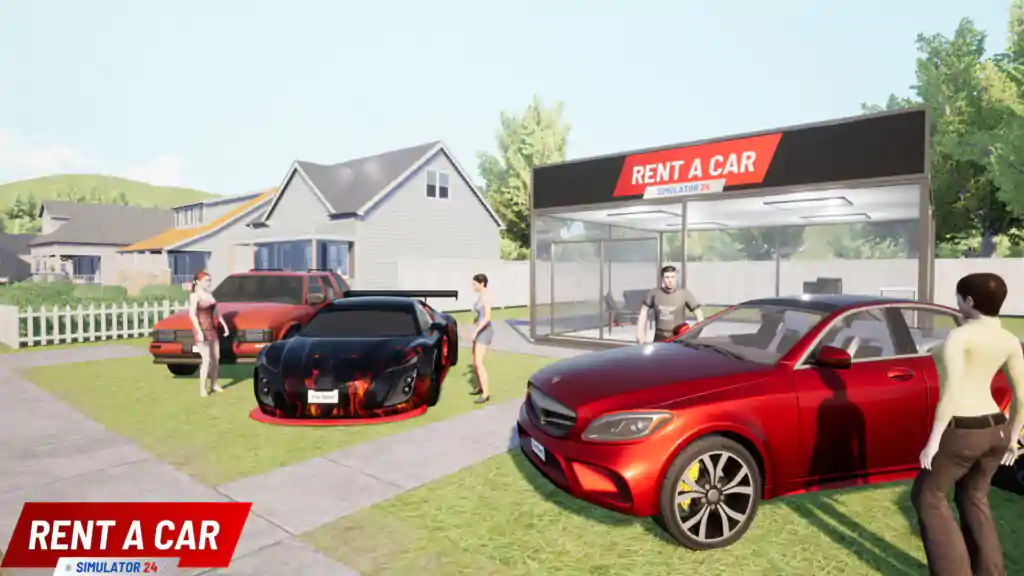 Rent a car simulator 24 free download (final) - 2