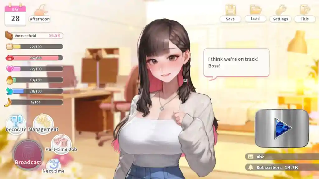 Streaming on! vtuber training pc free download (final) - 2