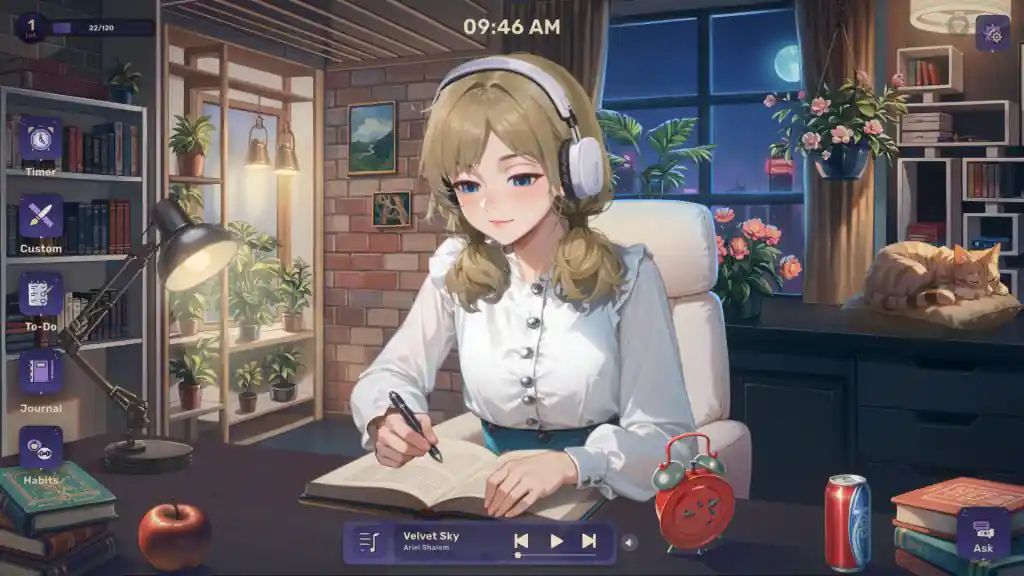 Lo-fi girl: ai assistant 🎧🤍 free download (tenoke) - 2